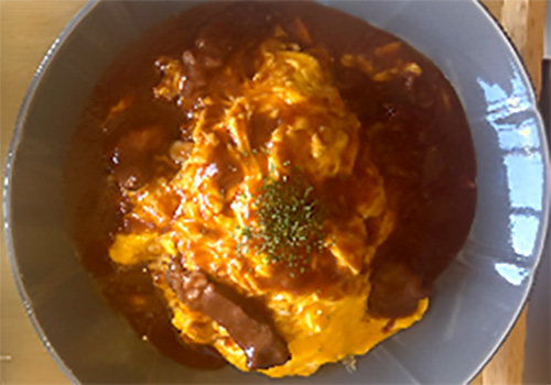 デミグラスオムライス