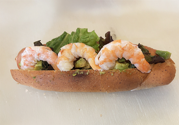 エビカボカドホットドッグ